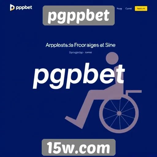Acessibilidade e design do site pgppbet
